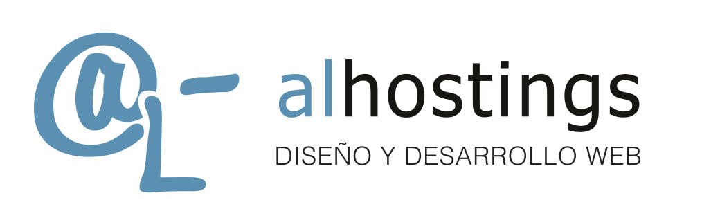 logo ALHOSTINGS Diseño web Barcelona Desarrollo web ES