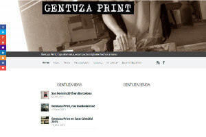 Diseño web Gentuza Print
