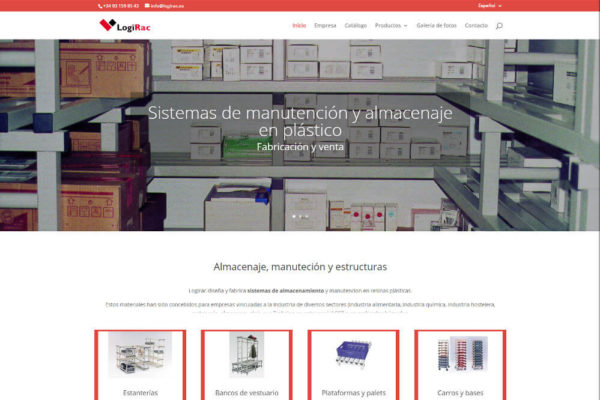 Diseño web Logirac