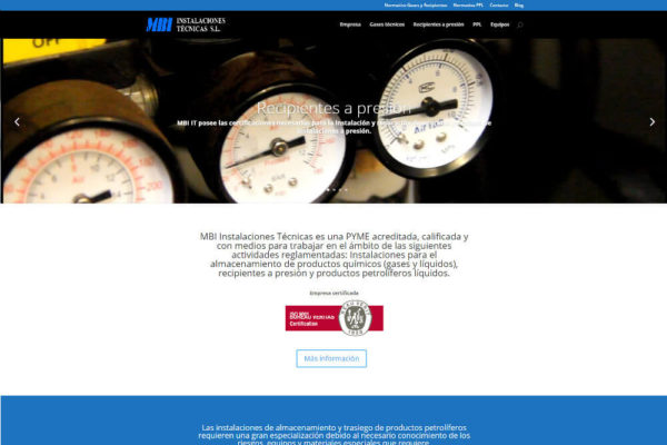 Diseño web MBI