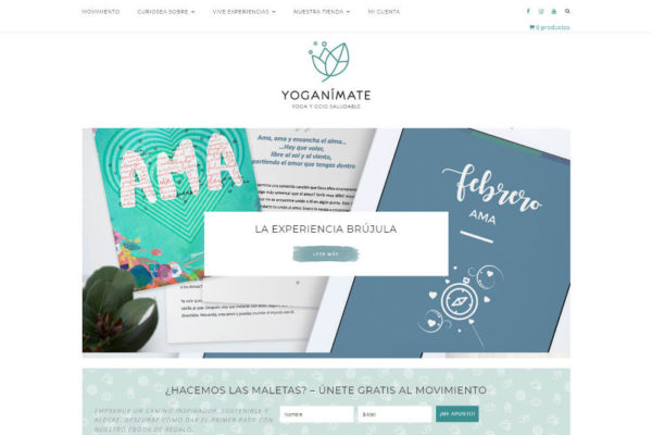 Diseño web Yoganímate