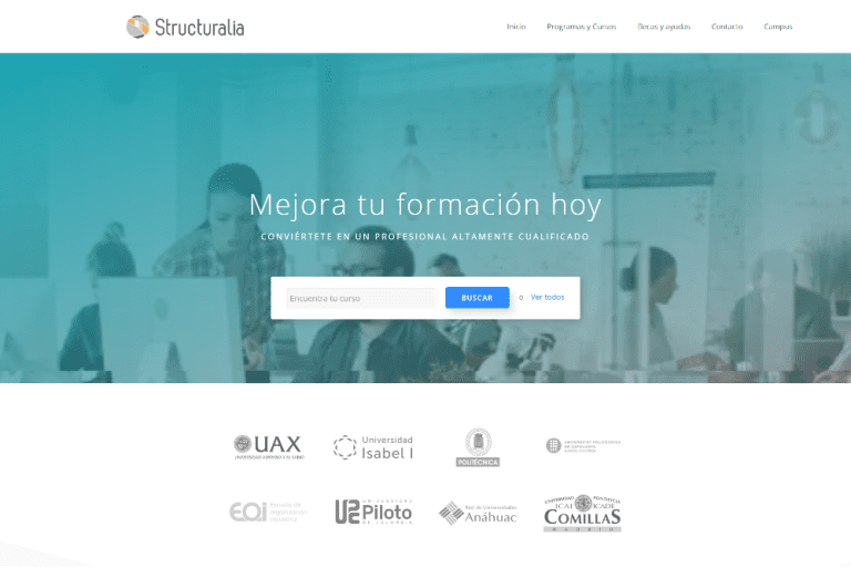 Desenvolupaments a mida per a Structuralia