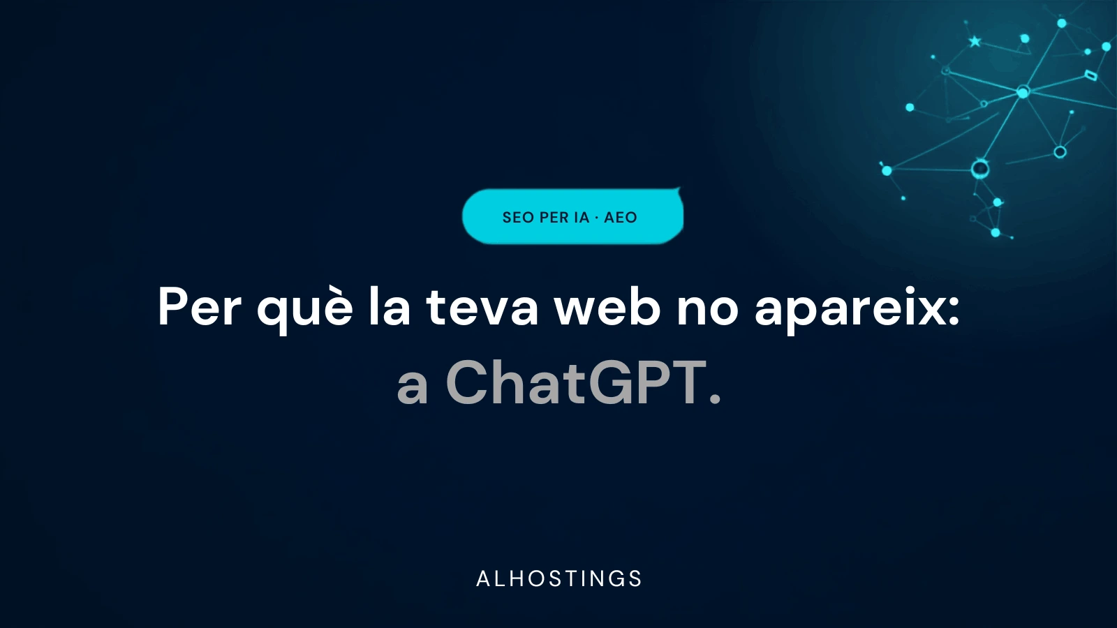 Per què la teva web no apareix a ChatGPT