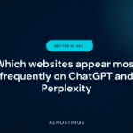 Which websites appear most frequently on ChatGPT and Perplexity