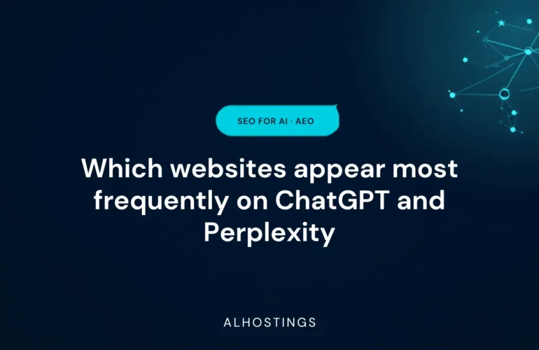 Which websites appear most frequently on ChatGPT and Perplexity